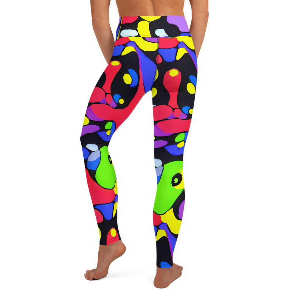 Yoga Leggings - Miró's Mosaic