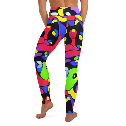 Yoga Leggings - Miró's Mosaic