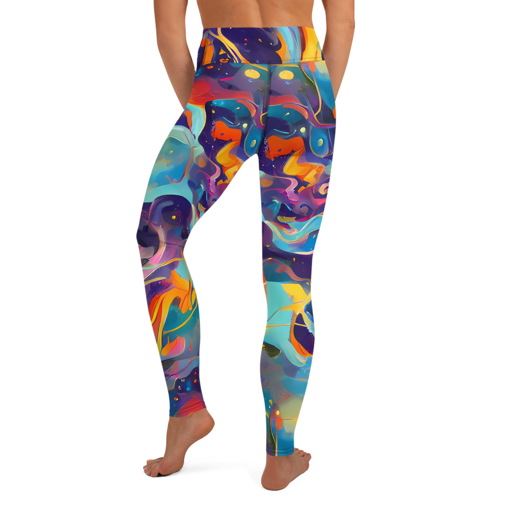 Yoga Leggings - Whimsical Fusion