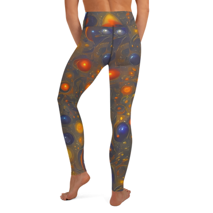 Yoga Leggings - Chromal Flux