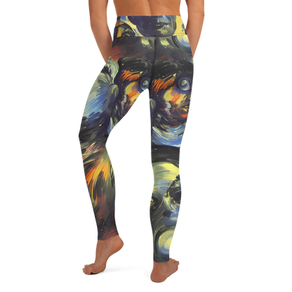 Yoga Leggings - Cosmic Visages