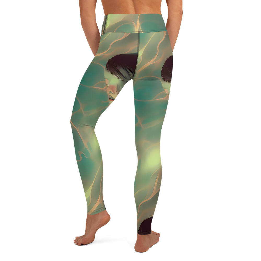 Yoga Leggings - Spectral Whisper