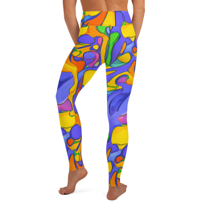 Yoga Leggings - Joffe Swirl