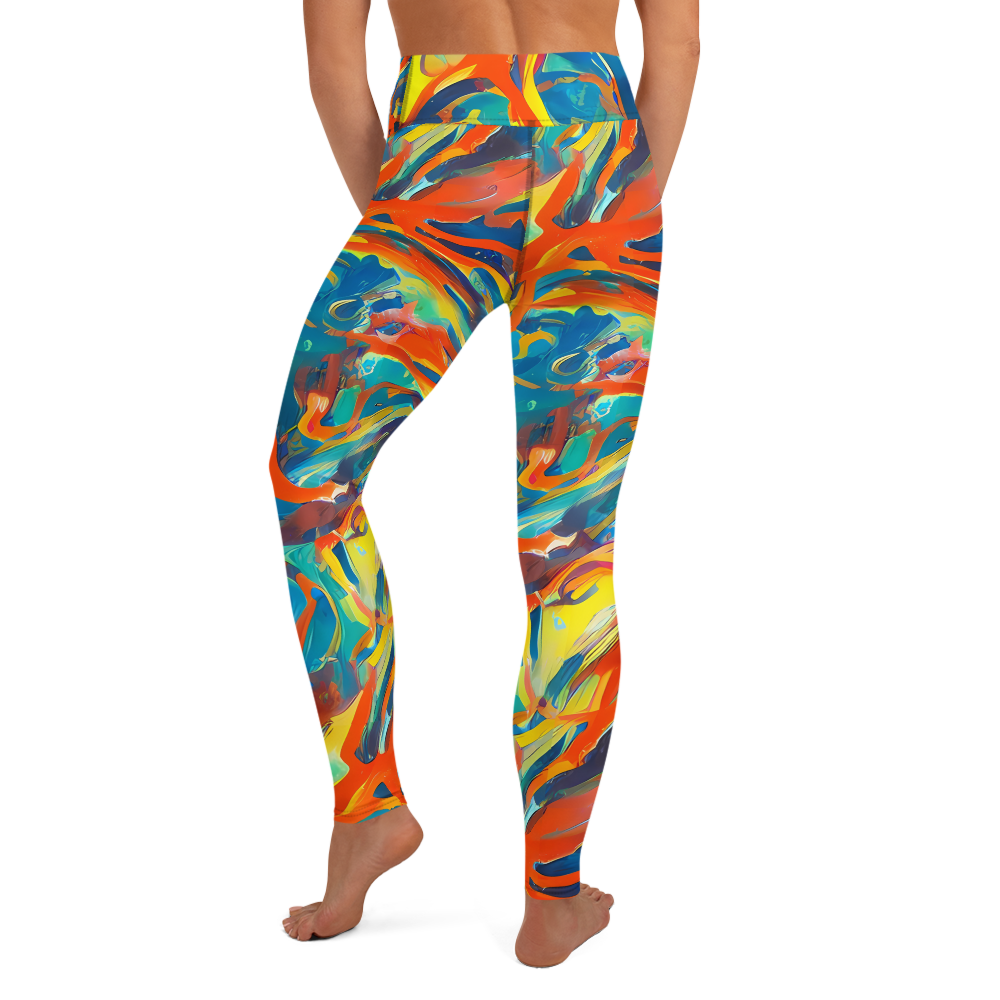 Yoga Leggings - Chromatic Fusion