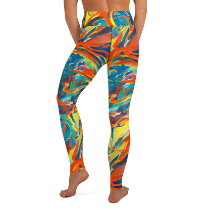 Yoga Leggings - Chromatic Fusion