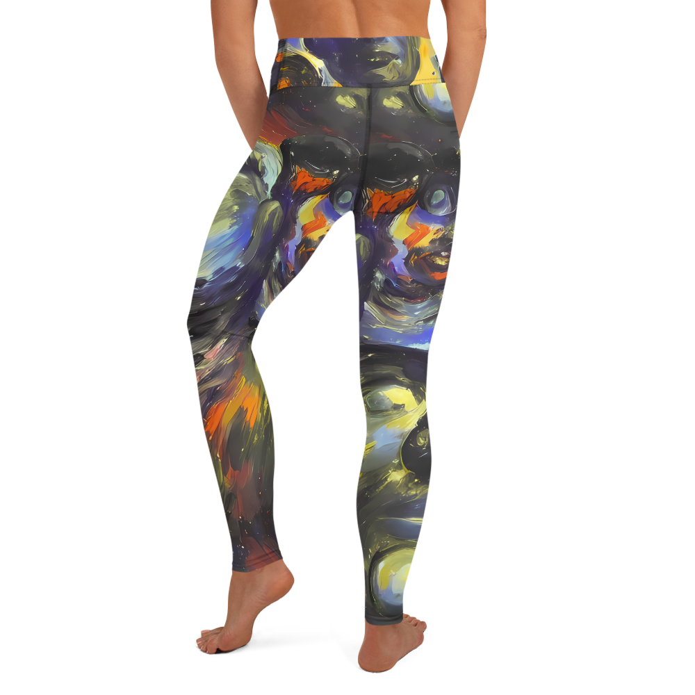 Yoga Leggings - Corinthian Gaze