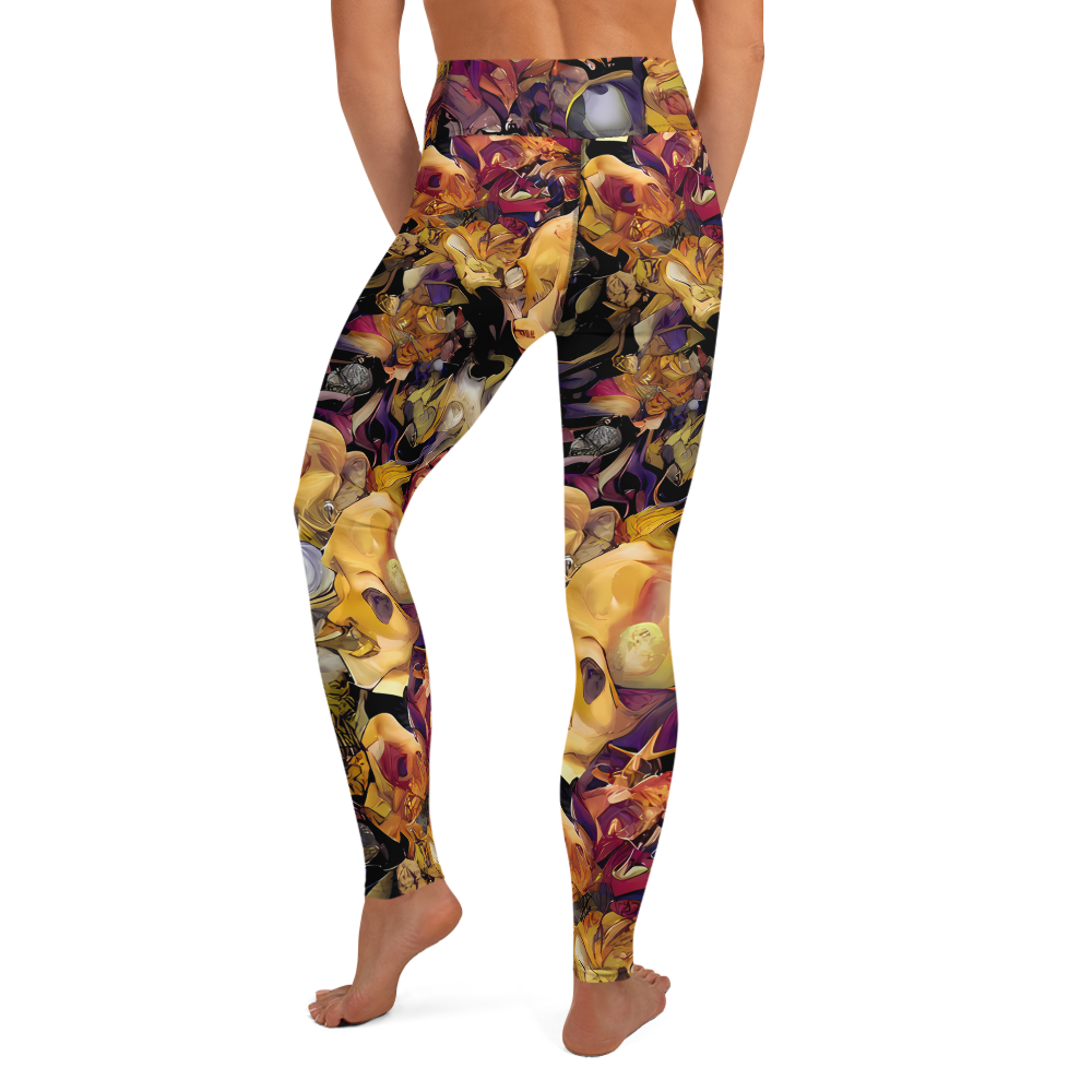 Yoga Leggings - Arcimboldo Abundance