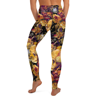 Yoga Leggings - Arcimboldo Abundance