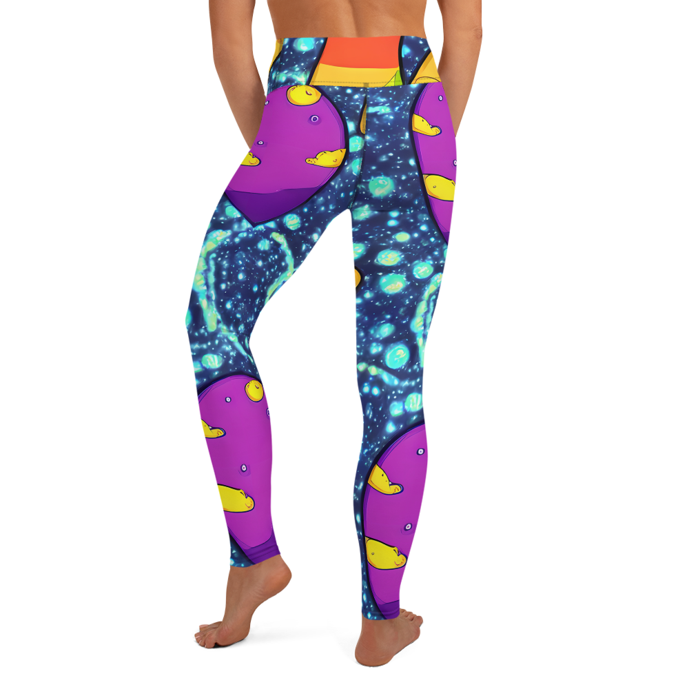 Yoga Leggings - Cosmic Siblings