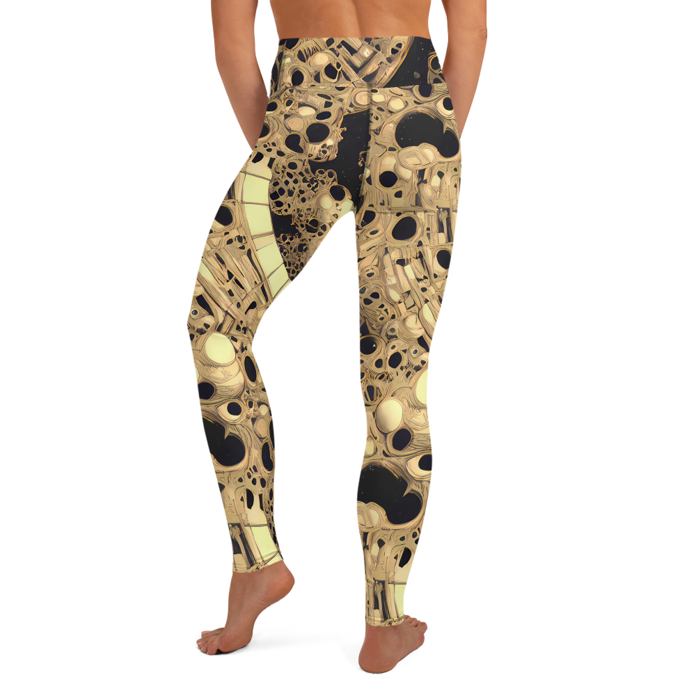 Yoga Leggings - Baroque Orbit