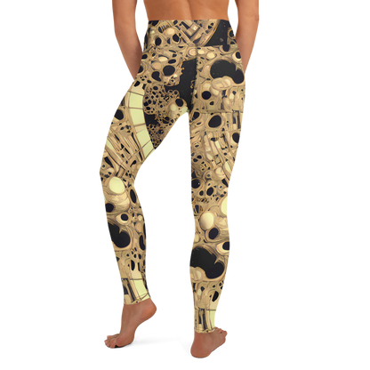 Yoga Leggings - Baroque Orbit