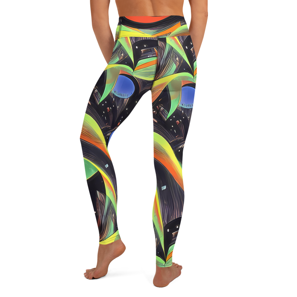 Yoga Leggings - Tenggren Whirl