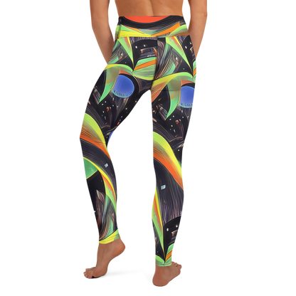 Yoga Leggings - Tenggren Whirl