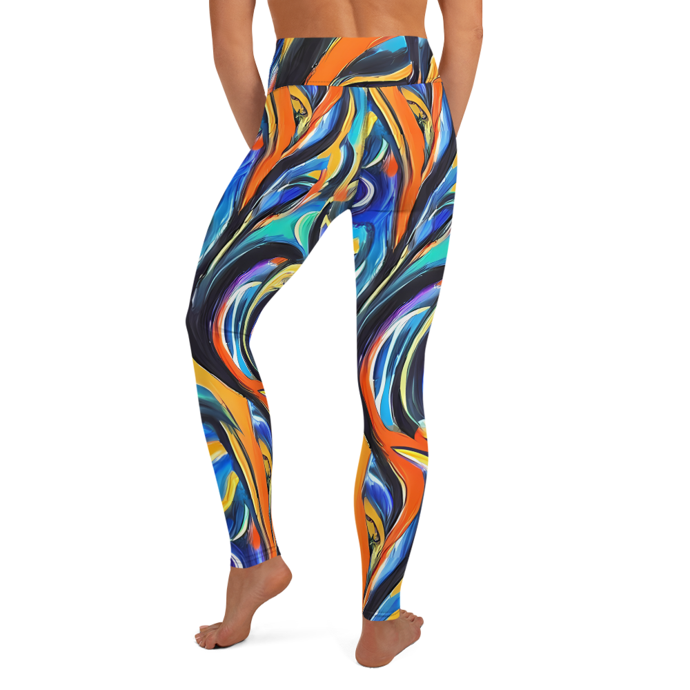 Yoga Leggings - Carr's Whirl