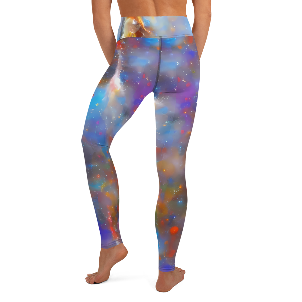 Yoga Leggings - Impressionist Drift