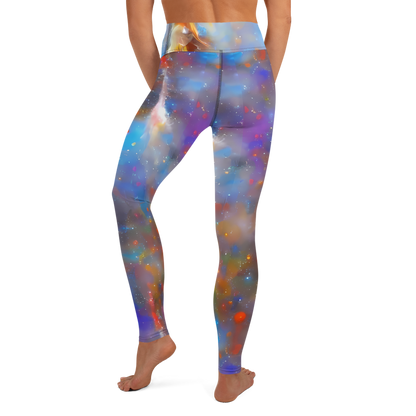 Yoga Leggings - Impressionist Drift