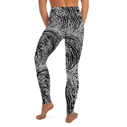 Yoga Leggings - Stellar Tsunami