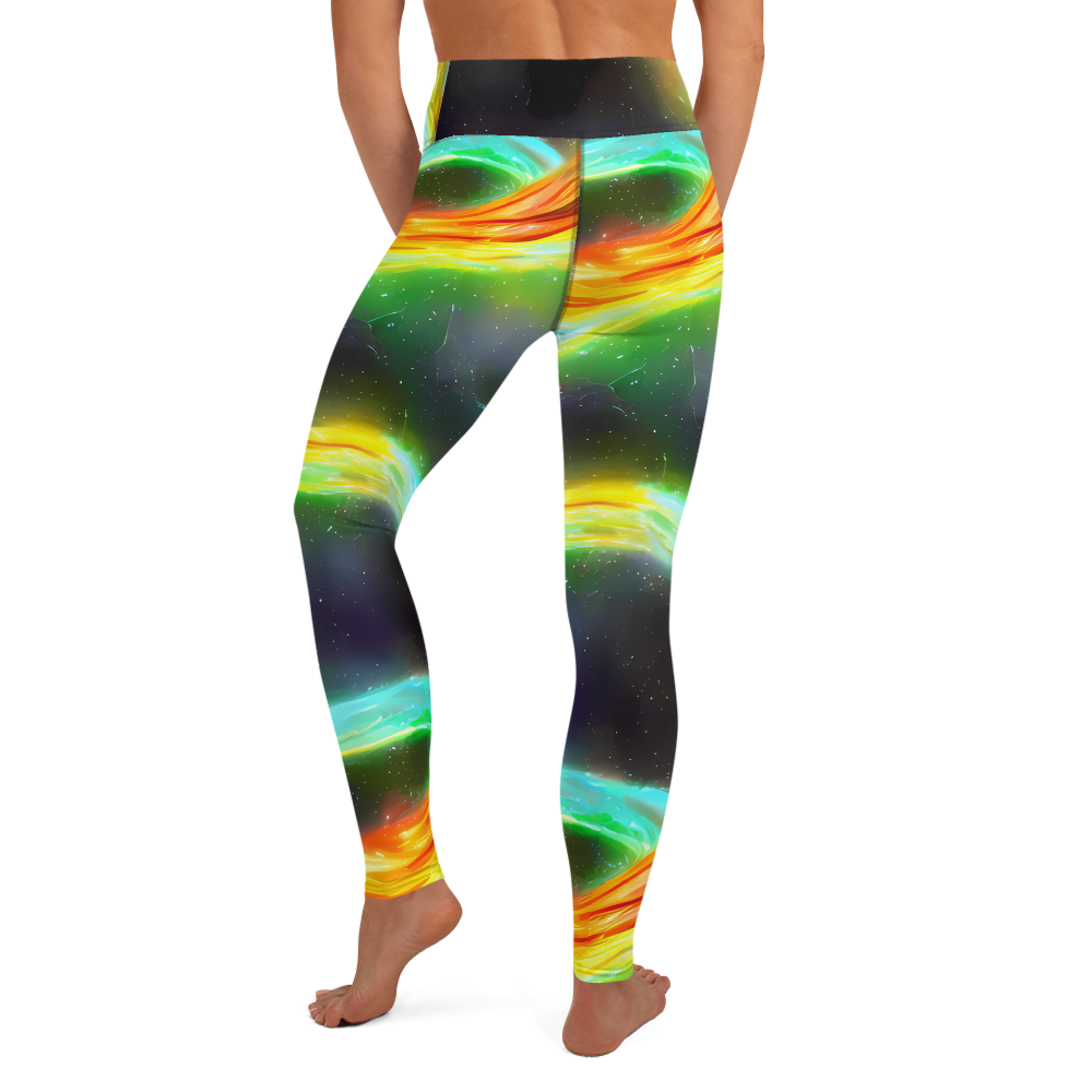 Yoga Leggings - Sherwood Swirl