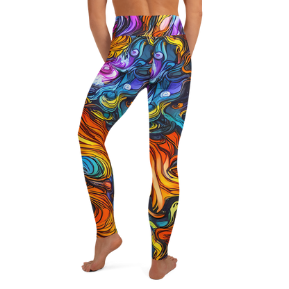 Yoga Leggings - Guiard's Whirl