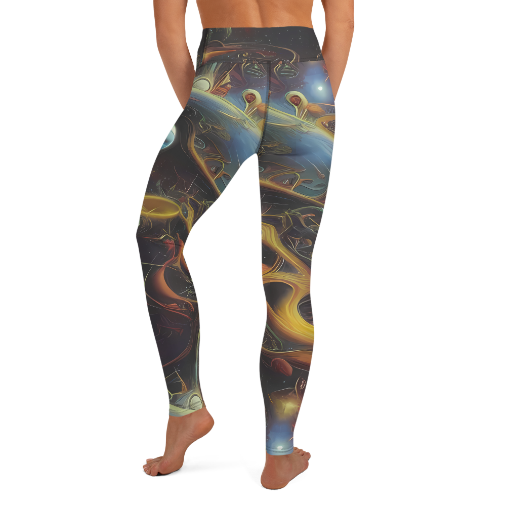 Yoga Leggings - Galactic Swirl