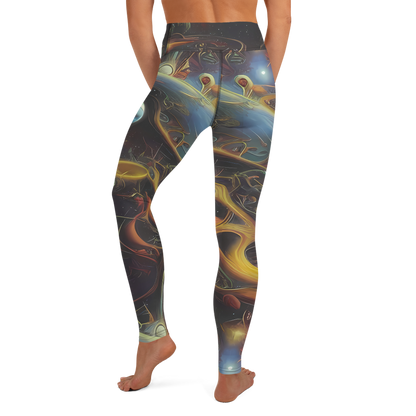 Yoga Leggings - Galactic Swirl