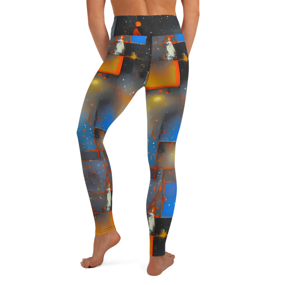 Yoga Leggings - Monet's Matrix