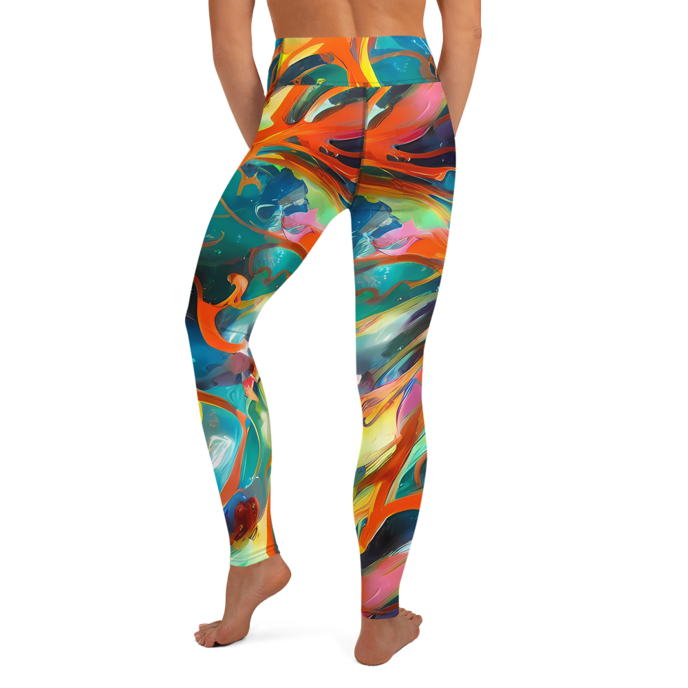 Yoga Leggings - Cecily’S Swirl