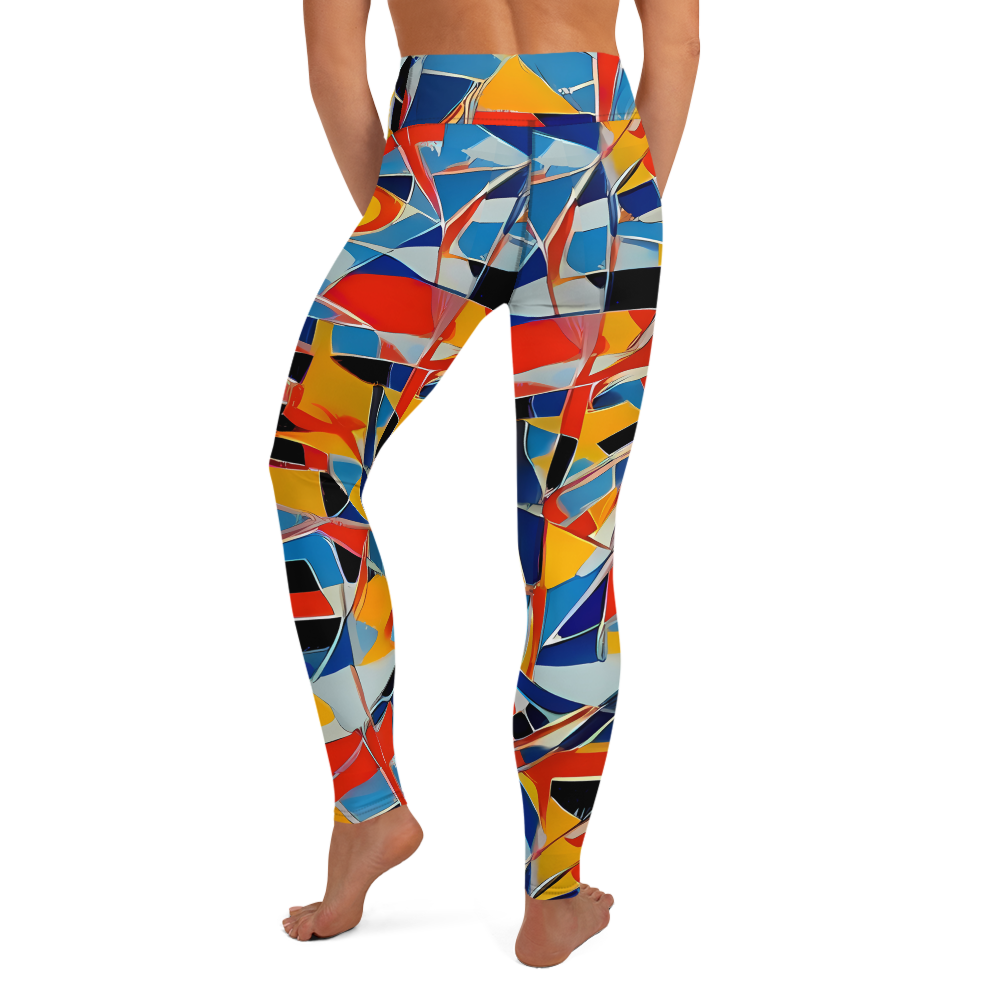 Yoga Leggings - Abstract Mingle