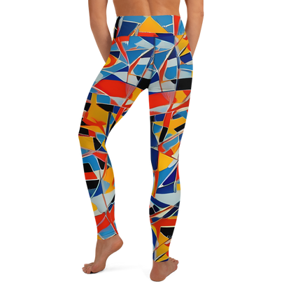 Yoga Leggings - Abstract Mingle