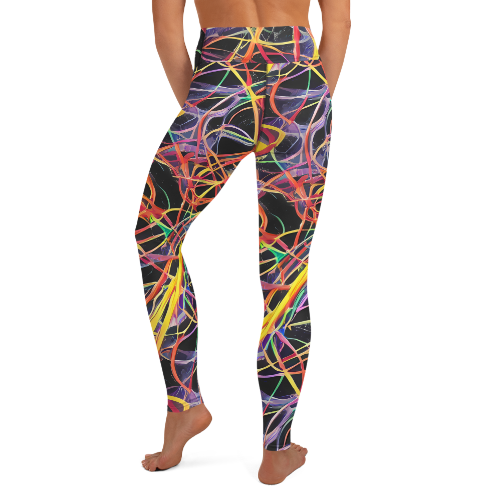 Yoga Leggings - Acconci Twirl