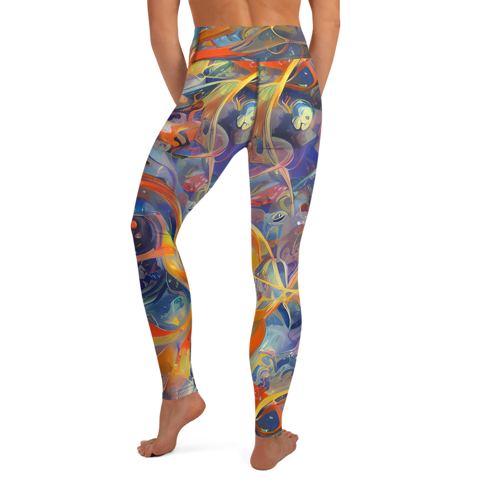 Yoga Leggings - Spectral Swathe