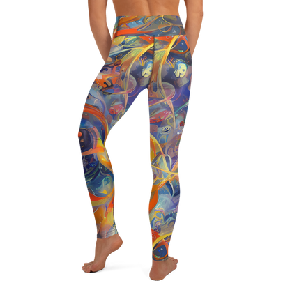 Yoga Leggings - Spectral Swathe