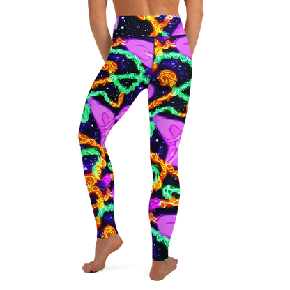 Yoga Leggings - Enckell's Nebula