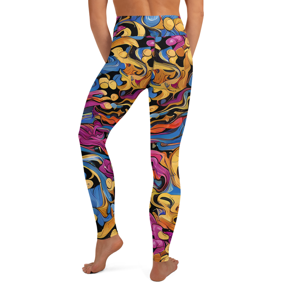 Yoga Leggings - Bosschaert Whorls