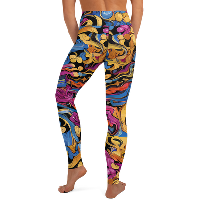 Yoga Leggings - Bosschaert Whorls