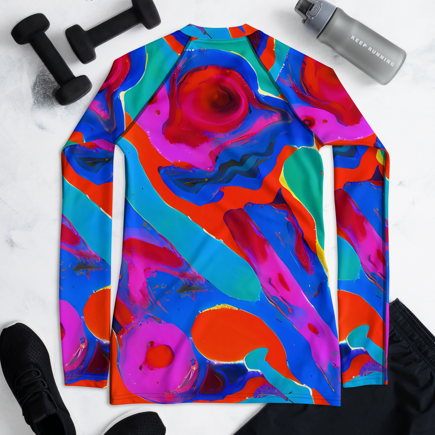 Women's Rash Guard - Irvin Rhapsody