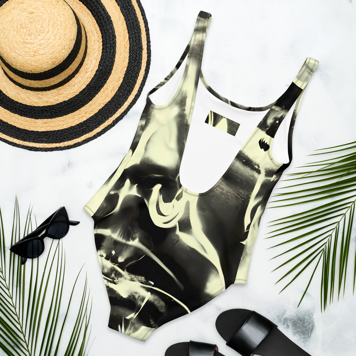 One-Piece Swimsuit - Visionary Flux