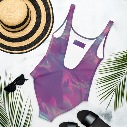 One-Piece Swimsuit - Dreamscape Swirl