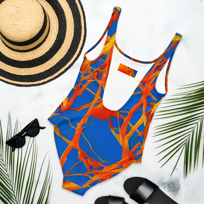 One-Piece Swimsuit - Vivid Plexus