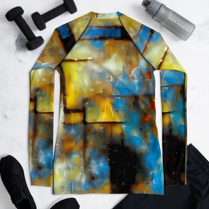 Women's Rash Guard - Kohn Cubism