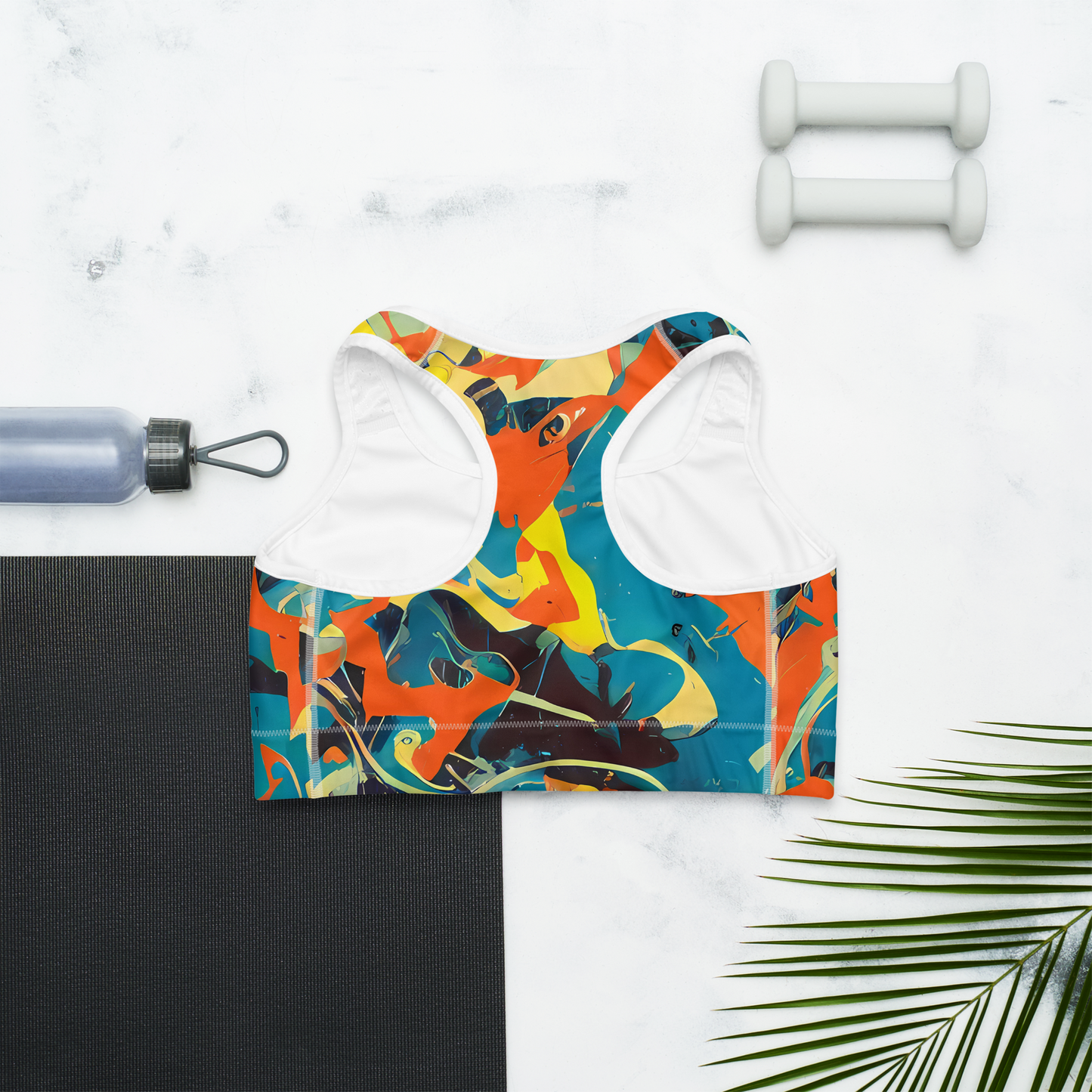 Sports Bra - Abstract Tango