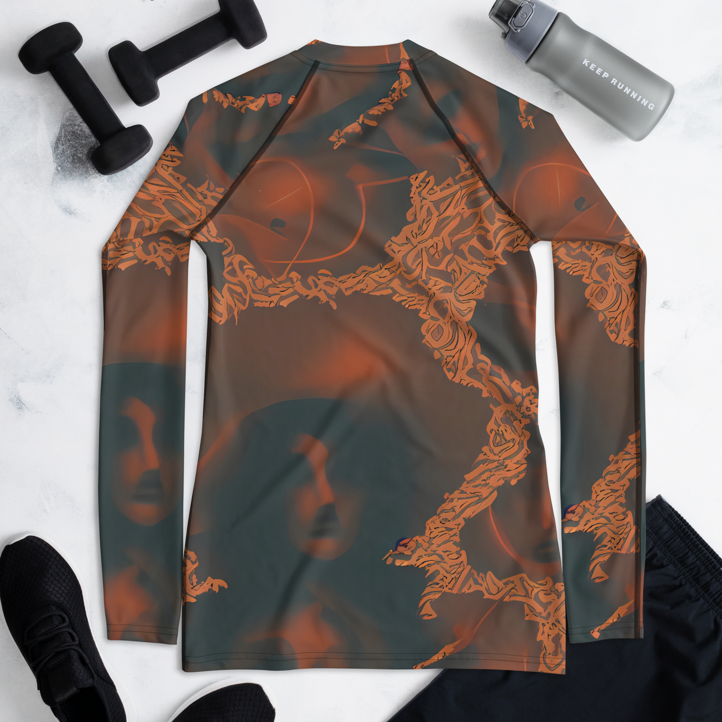 Women's Rash Guard - Chimeric Visage