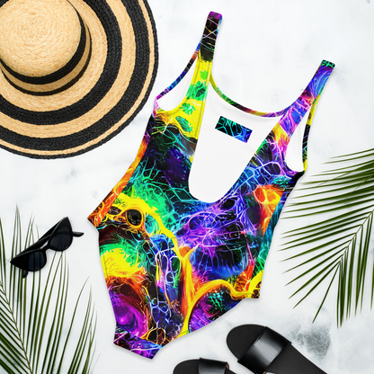 One-Piece Swimsuit - Vivid Veil