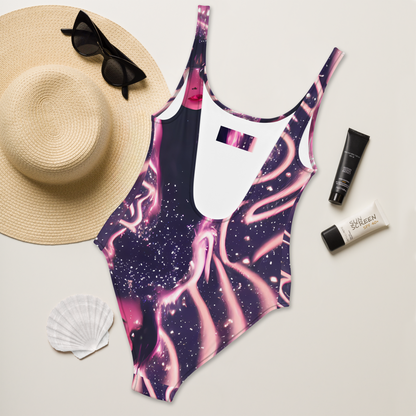 One-Piece Swimsuit - Stardust Siren