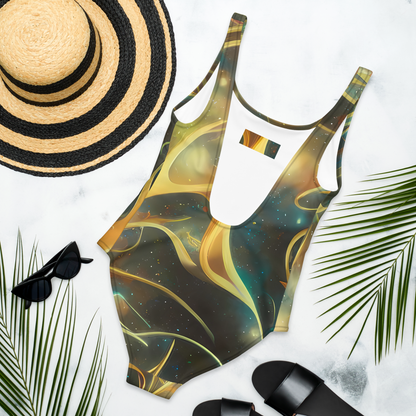 One-Piece Swimsuit - Whispering Galaxies