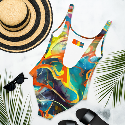 One-Piece Swimsuit - Cecily’S Swirl