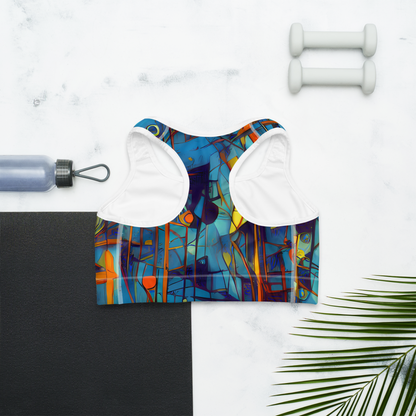 Sports Bra - Abstract Eddy