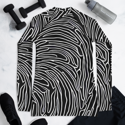 Women's Rash Guard - Acconci Waves