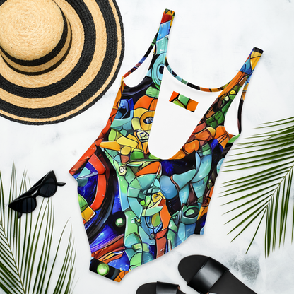 One-Piece Swimsuit - Cascade Muralista