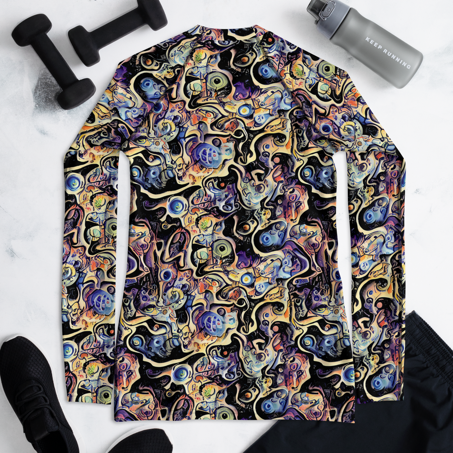 Women's Rash Guard - Grosz Galaxy